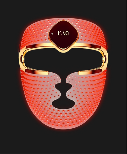 FAQ™ 202 - Smart Anti Aging NIR & 7-LED Light Face Mask + FAQ Silicone Cleaning Spray 60 ml included